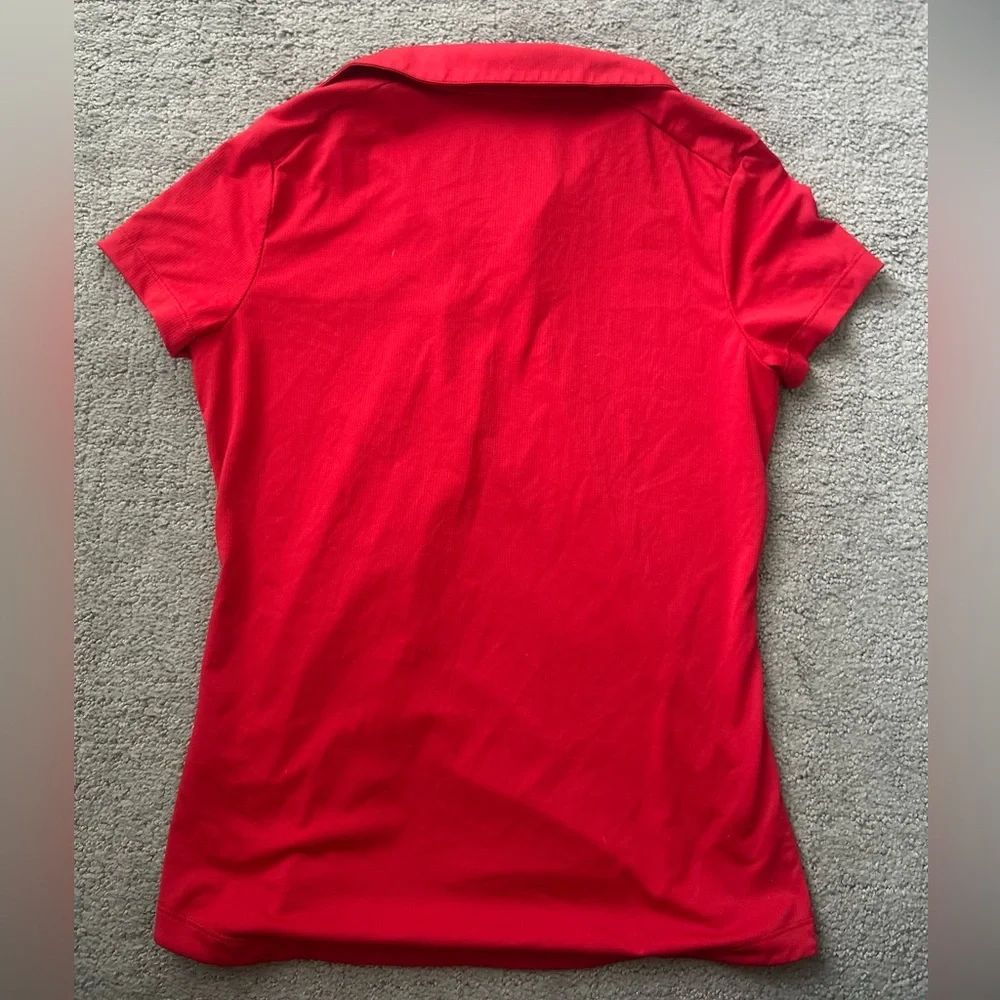Nike Golf Dri-FIT Red Polo Shirt  | Small